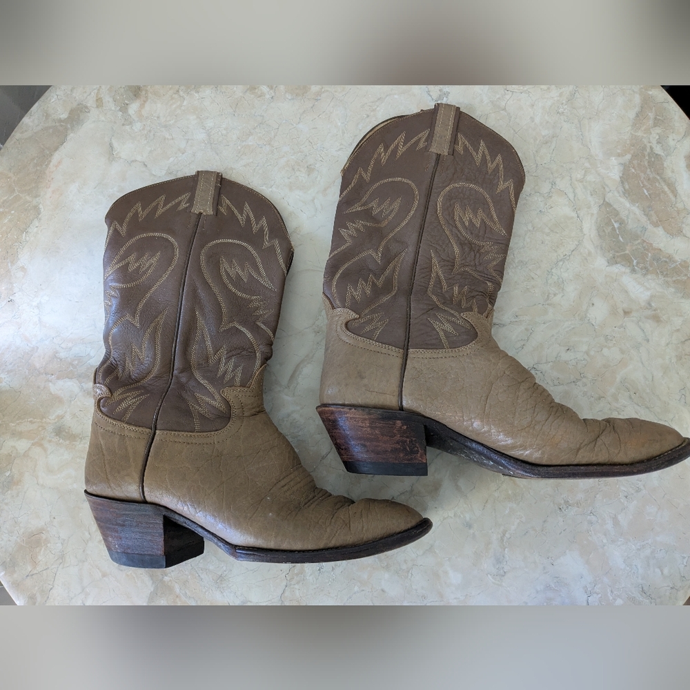 Hondo handmade leather cowboy boots